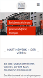 Mobile Screenshot of martinswerk-berlin.de